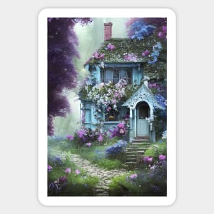 Whimsical Witch Cottage 07 Sticker